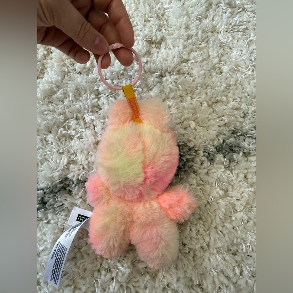 POP MART Labubu plush hanging pendant keychain from "The Monsters" series GUC - Picture 8 of 8